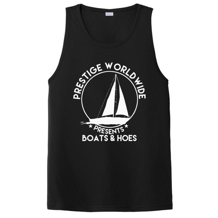 Prestige Worldwide Funny Cool Boats And Hoes PosiCharge Competitor Tank