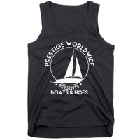 Prestige Worldwide Funny Cool Boats And Hoes Tank Top