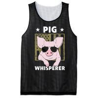 Pig Whisperer Funny Pig Design Hog Farmer Mesh Reversible Basketball Jersey Tank