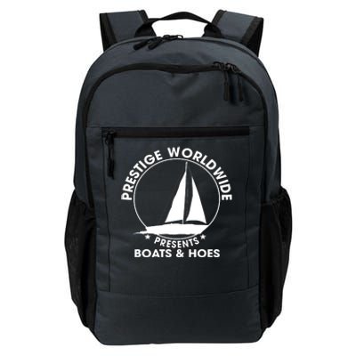 Prestige Worldwide Funny Cool Boats And Hoes Daily Commute Backpack