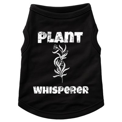 Plant Whisperer Funny Doggie Tank