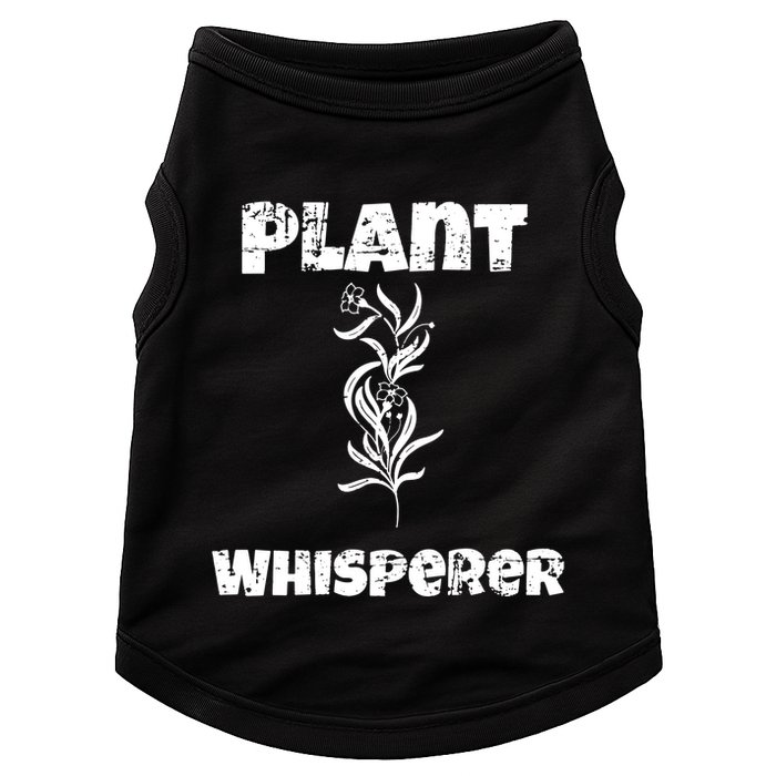 Plant Whisperer Funny Doggie Tank