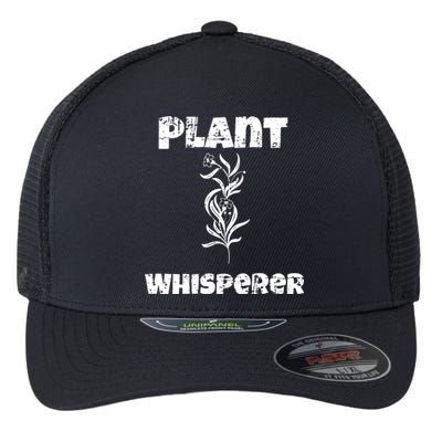 Plant Whisperer Funny Flexfit Unipanel Trucker Cap