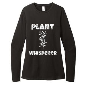 Plant Whisperer Funny Womens CVC Long Sleeve Shirt