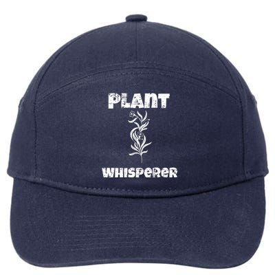 Plant Whisperer Funny 7-Panel Snapback Hat