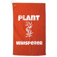 Plant Whisperer Funny Golf Towel