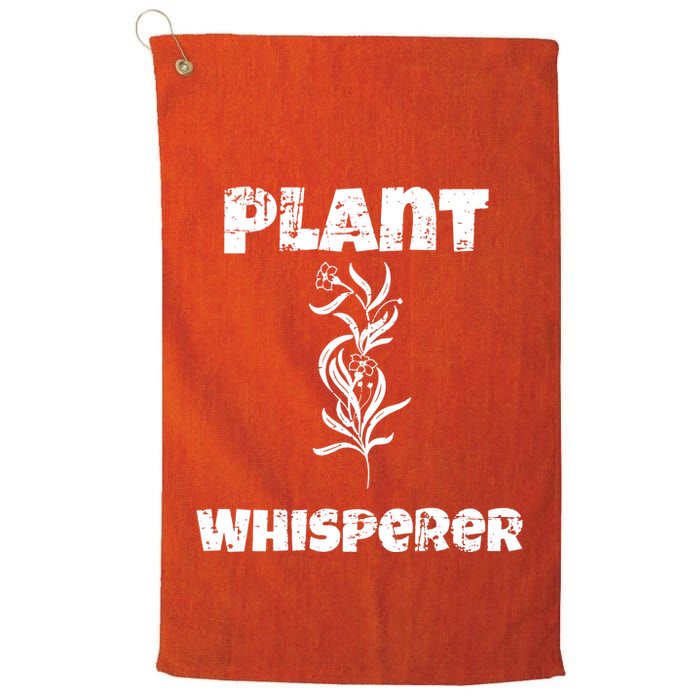 Plant Whisperer Funny Golf Towel