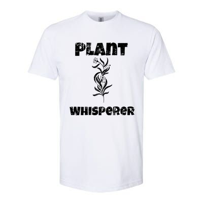 Plant Whisperer Funny Softstyle® CVC T-Shirt