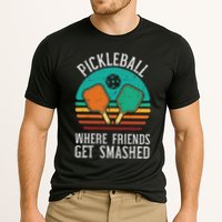 Pickleball Where Friends Get Smashed Pickle Ball Men Women Cooling Performance Crew T-Shirt