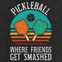 Pickleball Where Friends Get Smashed Pickle Ball Men Women Adult Drive Performance Visor