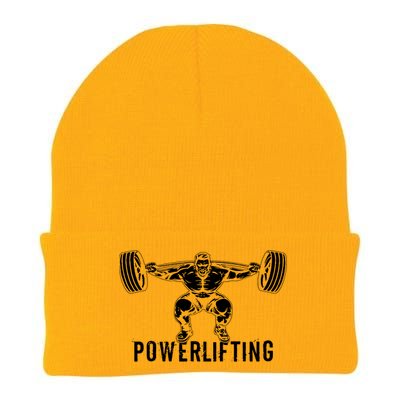 Powerlifting Workout Fitness Knit Cap Winter Beanie