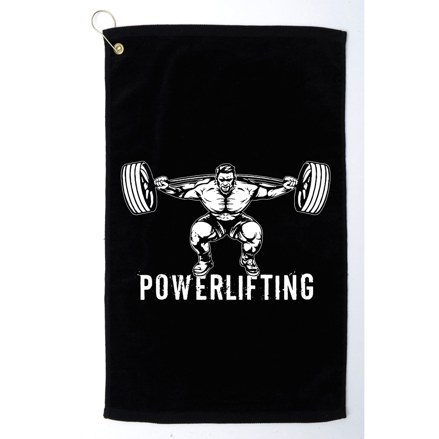 Powerlifting Workout Fitness Golf Towel