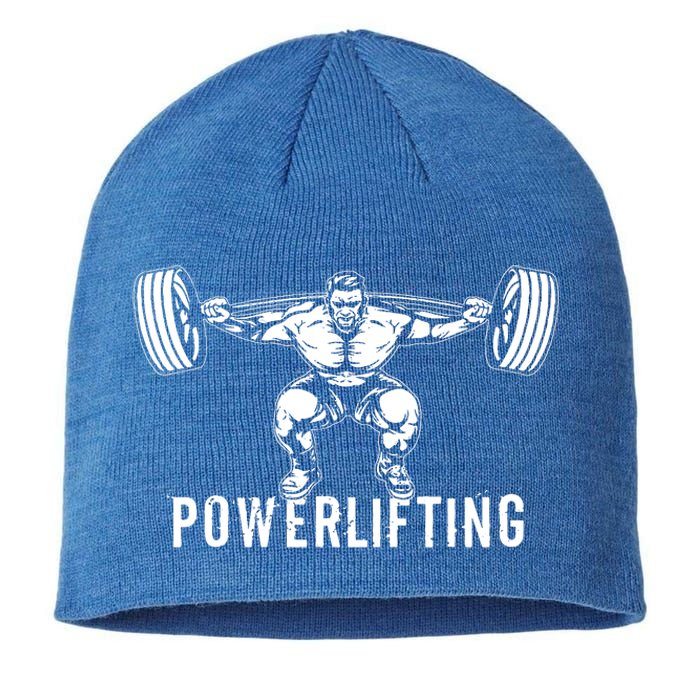 Powerlifting Workout Fitness Sustainable Beanie