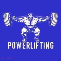 Powerlifting Workout Fitness Women's V-Neck T-Shirt