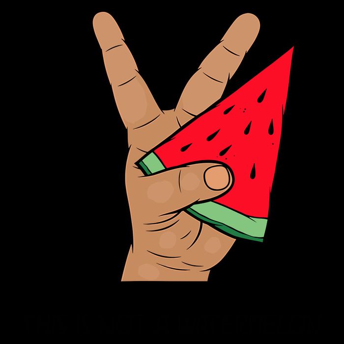 Palestine Watermelon Flag Support Gaza & Freedom! Cooling Performance Crew T-Shirt
