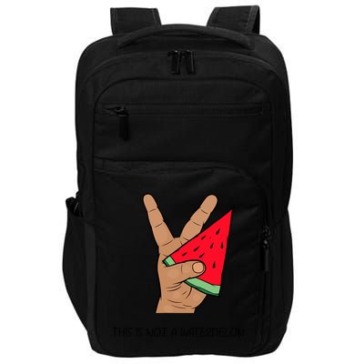 Palestine Watermelon Flag Support Gaza & Freedom! Impact Tech Backpack