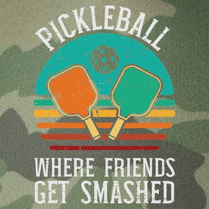 Pickleball Where Friends Get Smashed Pickle Ball Legacy Tie Dye Trucker Hat