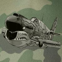 P40 Warhawk Fighter Aircraft WW2 Plane Spotting Spotter Legacy Tie Dye Trucker Hat