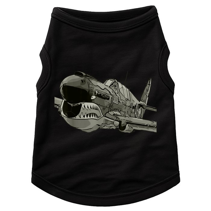 P40 Warhawk Fighter Aircraft WW2 Plane Spotting Spotter Doggie Tank