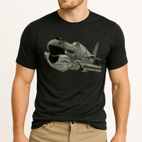 P40 Warhawk Fighter Aircraft WW2 Plane Spotting Spotter Performance Shirt