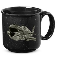 P40 Warhawk Fighter Aircraft WW2 Plane Spotting Spotter 15oz Campfire Ceramic Mug
