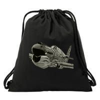 P40 Warhawk Fighter Aircraft WW2 Plane Spotting Spotter Drawstring Bag