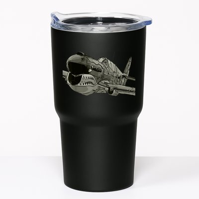 P40 Warhawk Fighter Aircraft WW2 Plane Spotting Spotter Tumbler