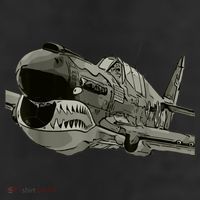 P40 Warhawk Fighter Aircraft WW2 Plane Spotting Spotter Trucker Hat