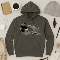P40 Warhawk Fighter Aircraft WW2 Plane Spotting Spotter Hoodie