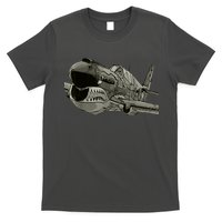 P40 Warhawk Fighter Aircraft WW2 Plane Spotting Spotter T-Shirt