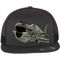 P40 Warhawk Fighter Aircraft WW2 Plane Spotting Spotter Flatbill Hat