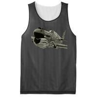 P40 Warhawk Fighter Aircraft WW2 Plane Spotting Spotter Mesh Reversible Basketball Jersey Tank