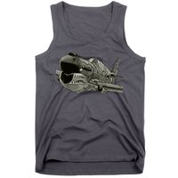 P40 Warhawk Fighter Aircraft WW2 Plane Spotting Spotter Tank Top