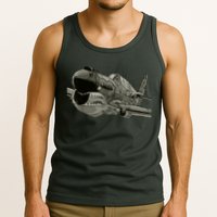 P40 Warhawk Fighter Aircraft WW2 Plane Spotting Spotter Tank Top