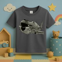 P40 Warhawk Fighter Aircraft WW2 Plane Spotting Spotter Toddler T-Shirt