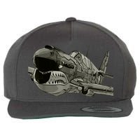 P40 Warhawk Fighter Aircraft WW2 Plane Spotting Spotter Wool Snapback Cap