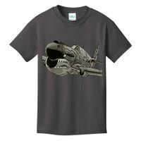 P40 Warhawk Fighter Aircraft WW2 Plane Spotting Spotter Kids T-Shirt