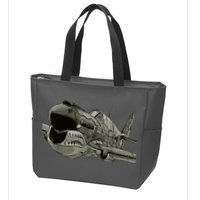 P40 Warhawk Fighter Aircraft WW2 Plane Spotting Spotter Zip Tote Bag
