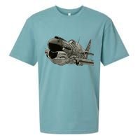 P40 Warhawk Fighter Aircraft WW2 Plane Spotting Spotter Sueded Cloud Jersey T-Shirt