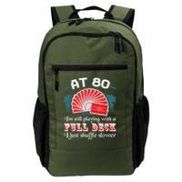 Playing With Full Deck 80th Birthday Eighty Years Old Cards Backpack