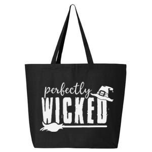 Perfectly Wicked Funny Halloween Gift For Family And Friends 25L Jumbo Tote