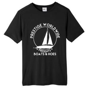 Prestige Worldwide Funny Cool Boats And Hoes Tall Fusion ChromaSoft Performance T-Shirt