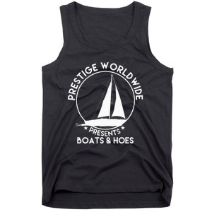 Prestige Worldwide Funny Cool Boats And Hoes Tank Top