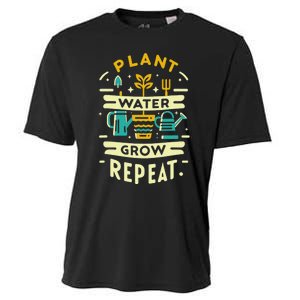 Plant Water Grow Repeat Cooling Performance Crew T-Shirt