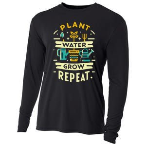 Plant Water Grow Repeat Cooling Performance Long Sleeve Crew