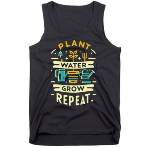 Plant Water Grow Repeat Tank Top