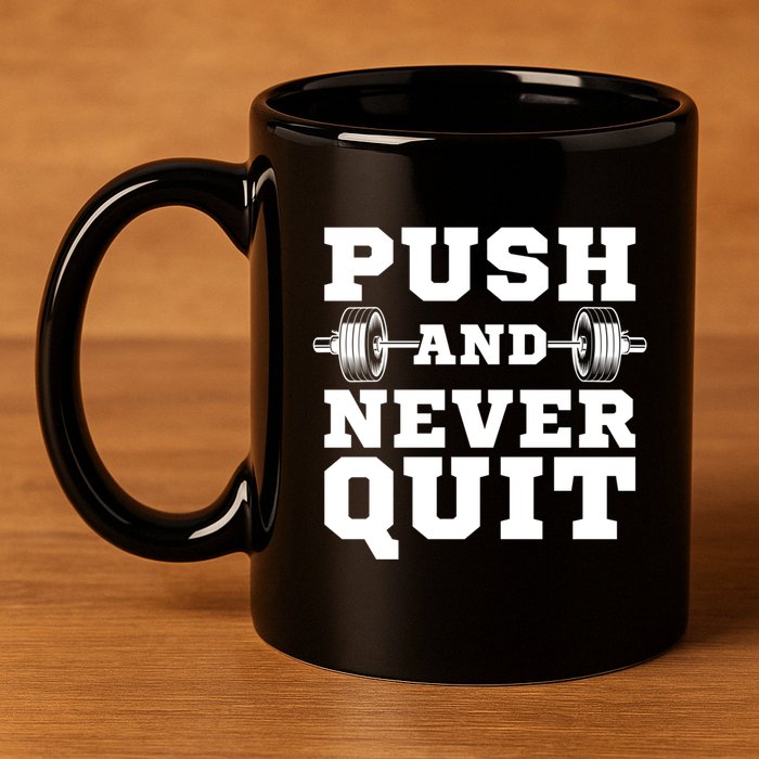 Powerlifter Weightlifting Gym Training Workout Powerlifting Gift 11oz C Handle Ceramic Mug