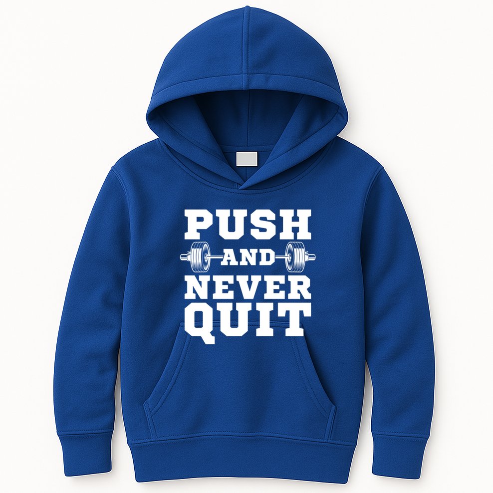 Powerlifter Weightlifting Gym Training Workout Powerlifting Gift Kids Hoodie