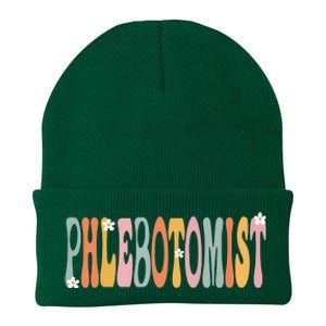 Phlebotomist Week Groovy Appreciation Day For Women For Work Knit Cap Winter Beanie