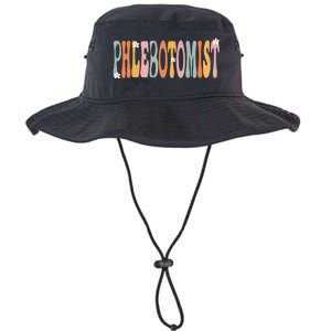 Phlebotomist Week Groovy Appreciation Day For Women For Work Legacy Cool Fit Booney Bucket Hat